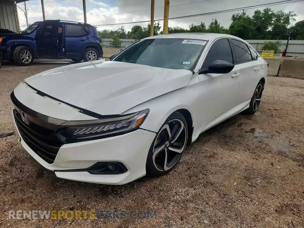 1 fotografías del automóvil dañado 1HGCV2F30NA016164 HONDA ACCORD 2022