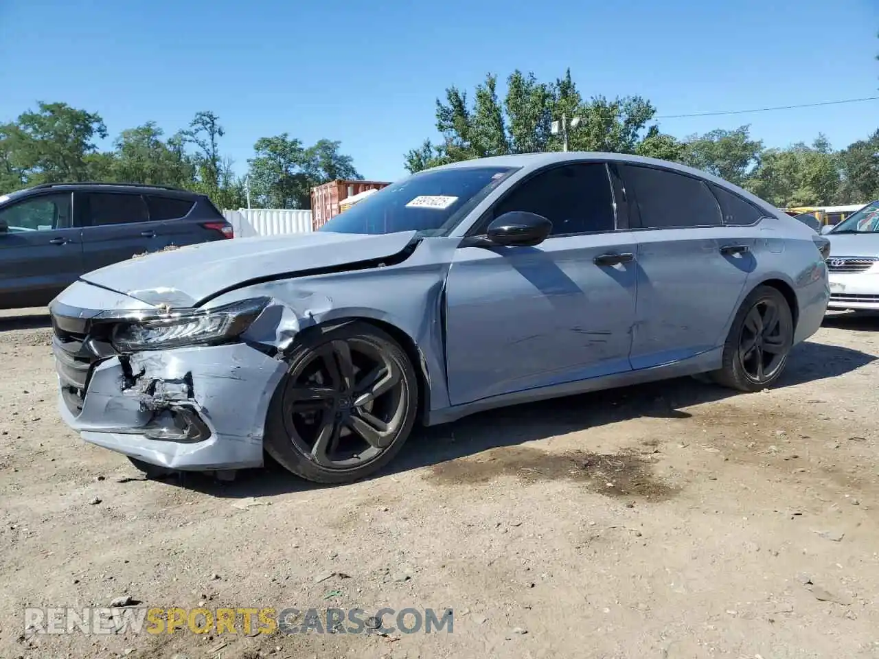 1 Photograph of a damaged car 1HGCV2F30NA016391 HONDA ACCORD 2022