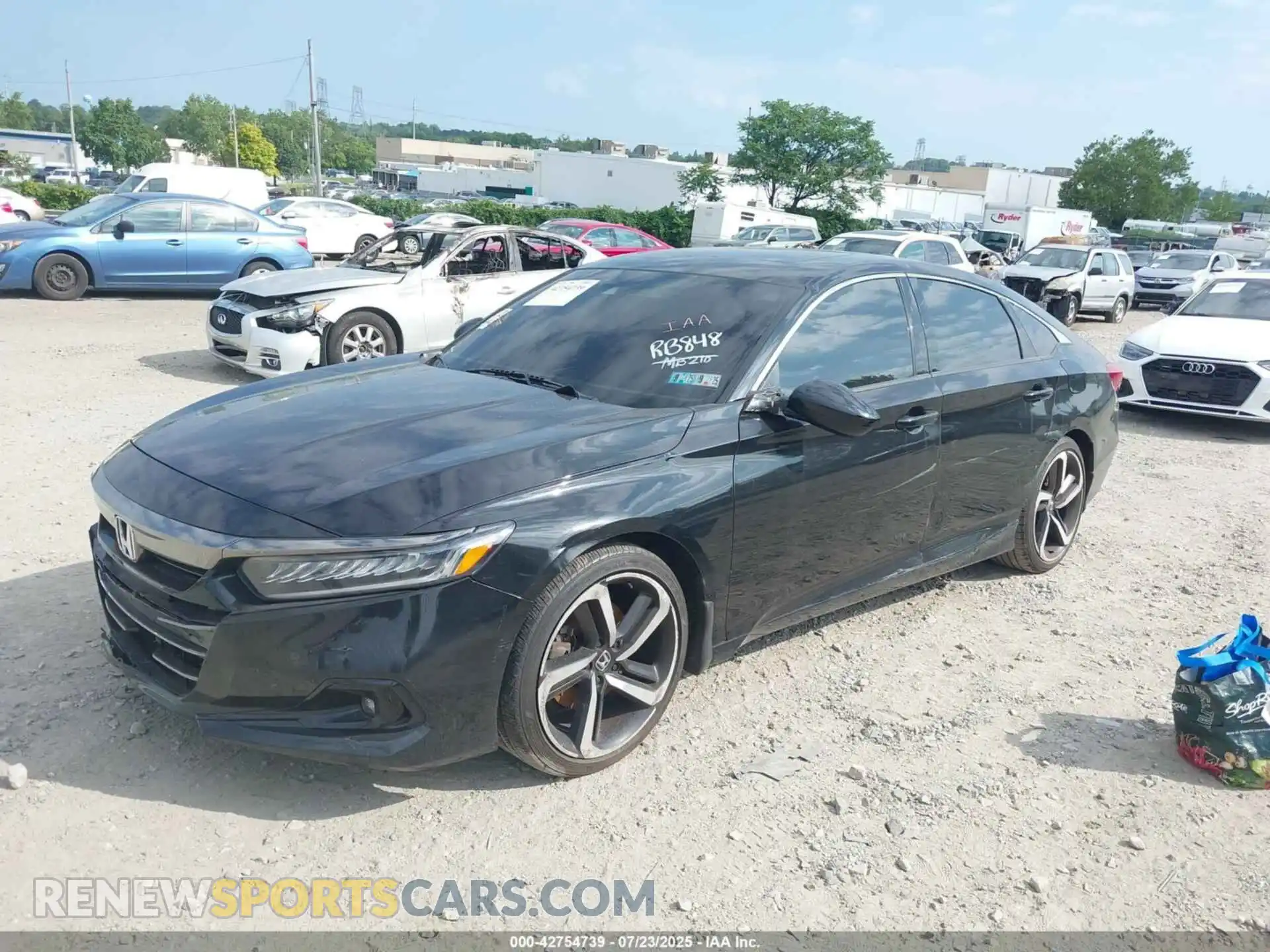 2 Фотография поврежденного автомобиля 1HGCV2F30NA016553 HONDA ACCORD 2022