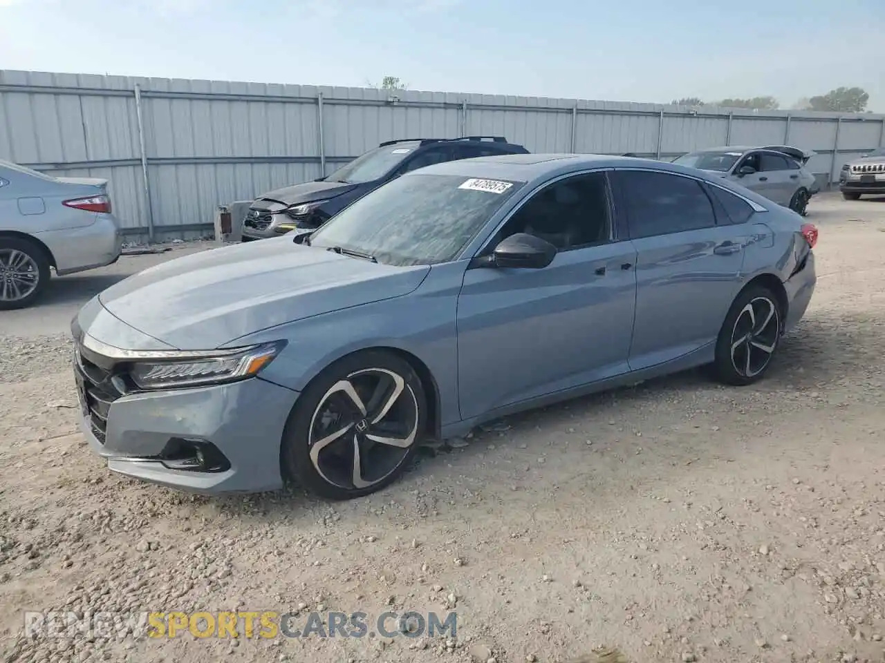 1 Photograph of a damaged car 1HGCV2F30NA023678 HONDA ACCORD 2022