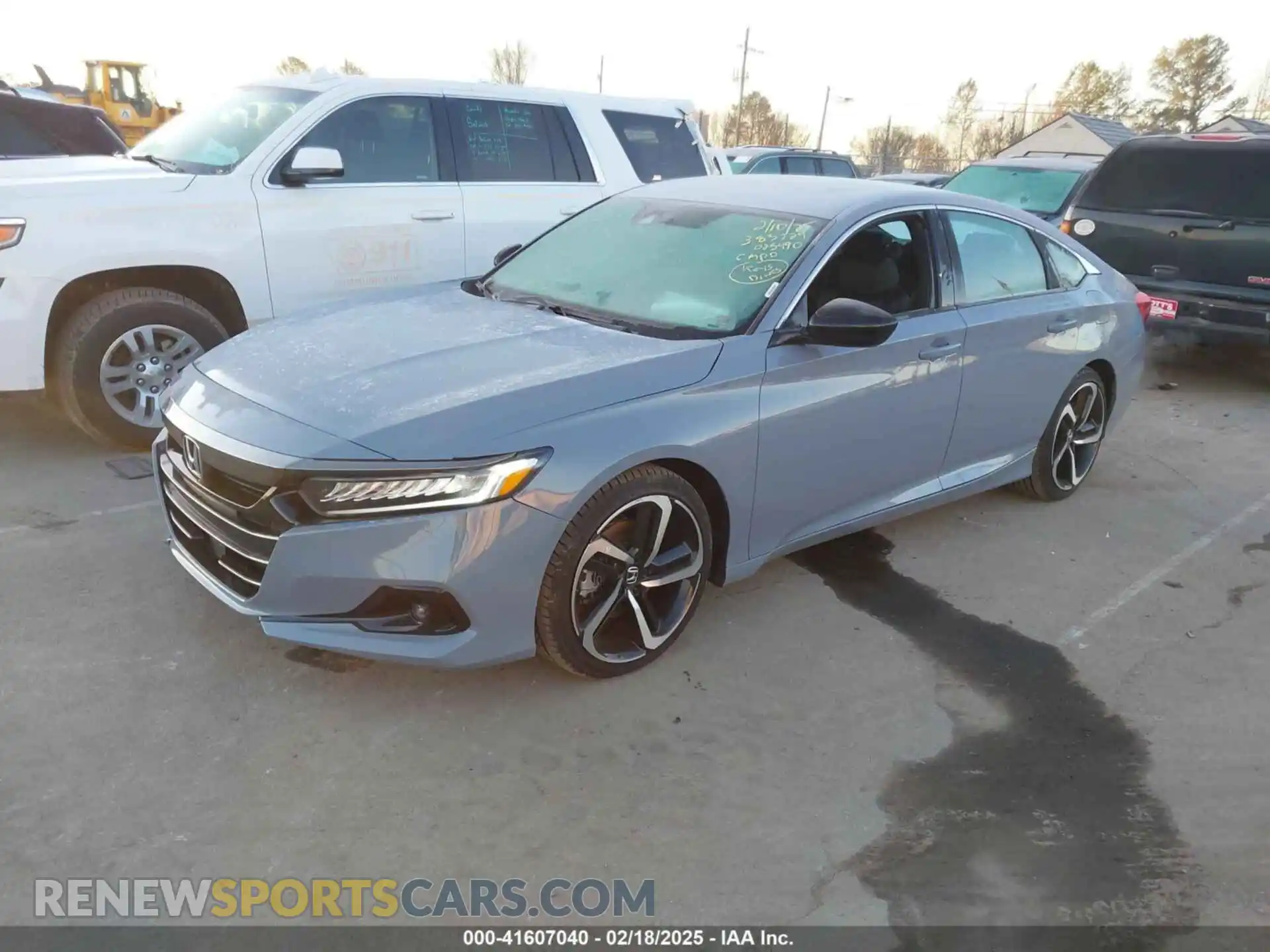 2 fotografías del automóvil dañado 1HGCV2F33NA025490 HONDA ACCORD 2022