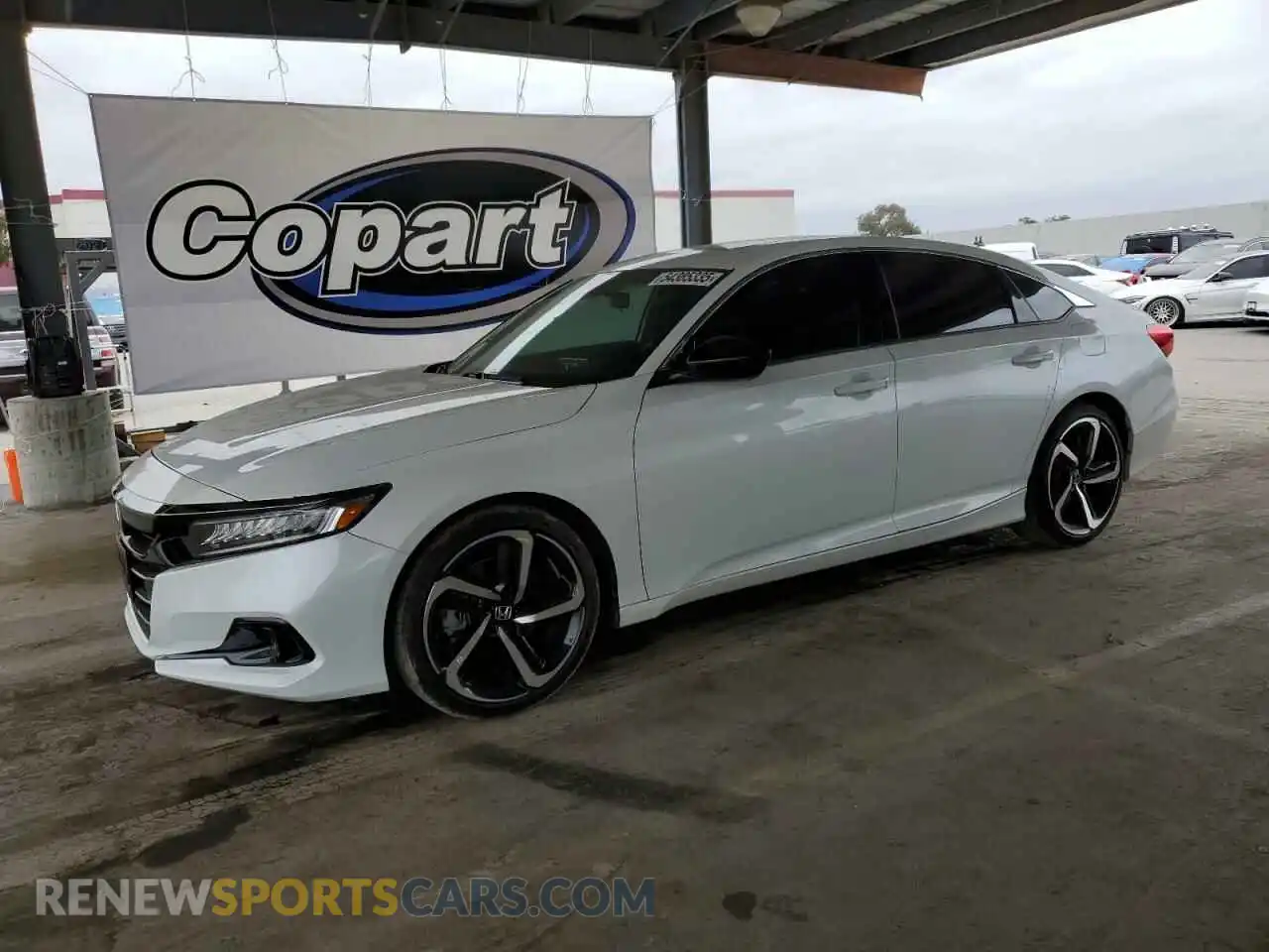 1 Photograph of a damaged car 1HGCV2F36NA016993 HONDA ACCORD 2022