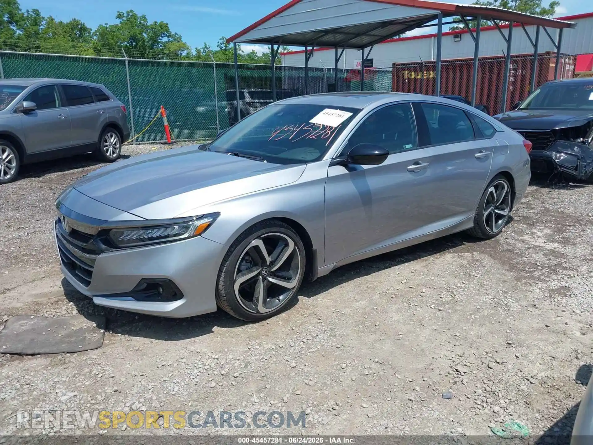 2 fotografías del automóvil dañado 1HGCV2F38NA018311 HONDA ACCORD 2022
