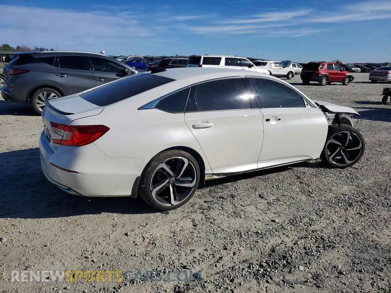 3 Photograph of a damaged car 1HGCV3F21NA016123 HONDA ACCORD 2022