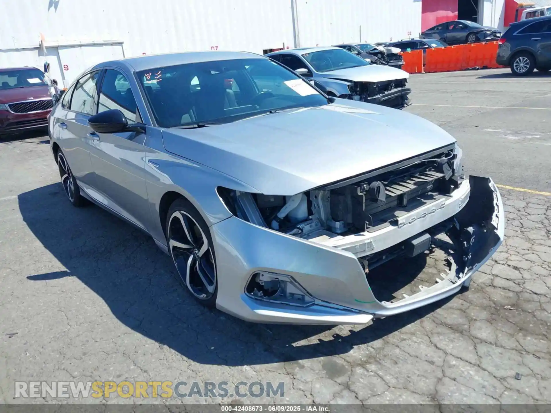 1 Photograph of a damaged car 1HGCV3F22NA025266 HONDA ACCORD 2022
