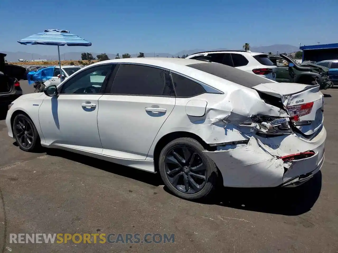 2 Photograph of a damaged car 1HGCV3F23NA044862 HONDA ACCORD 2022