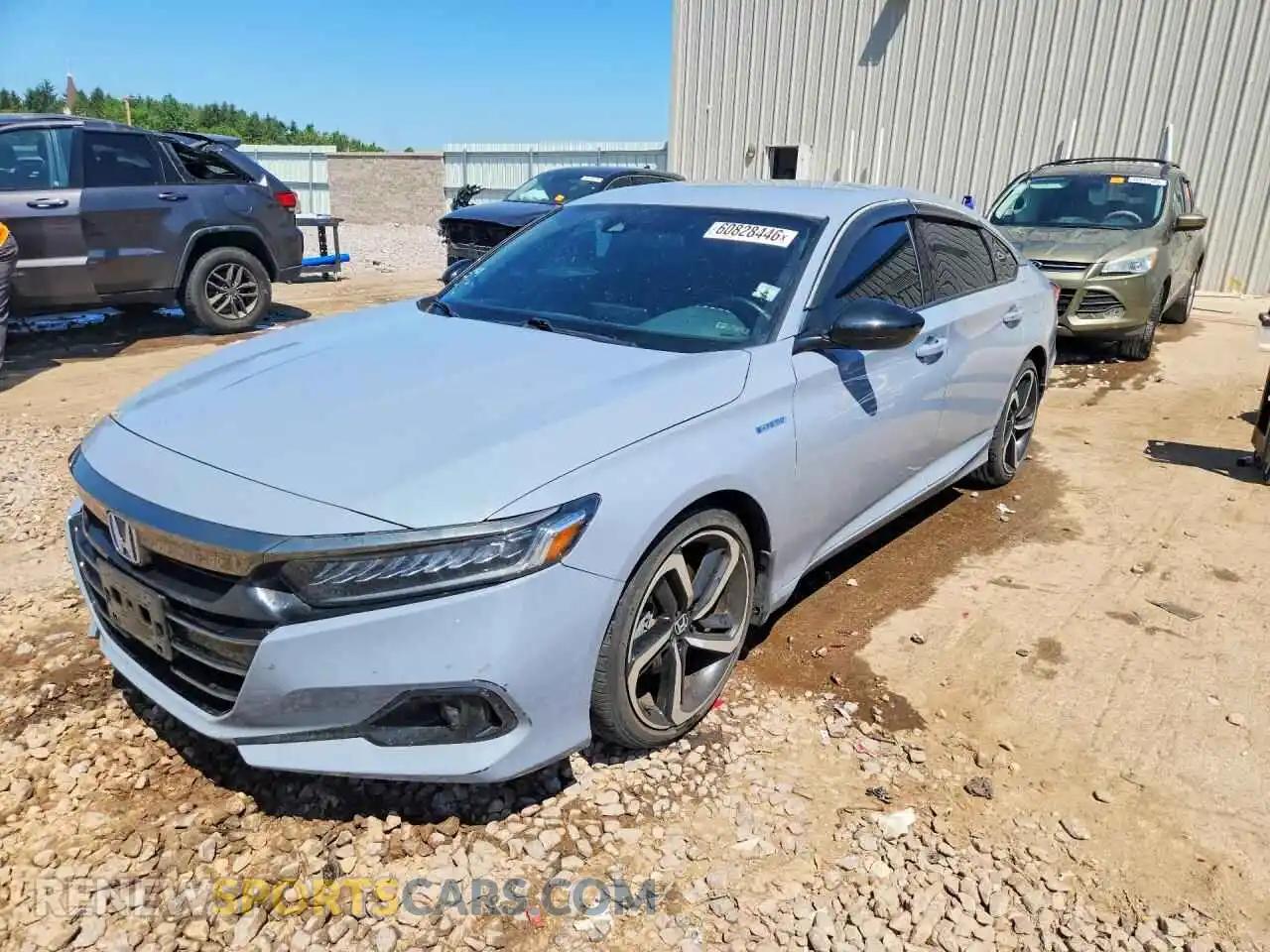 1 Photograph of a damaged car 1HGCV3F25NA025665 HONDA ACCORD 2022