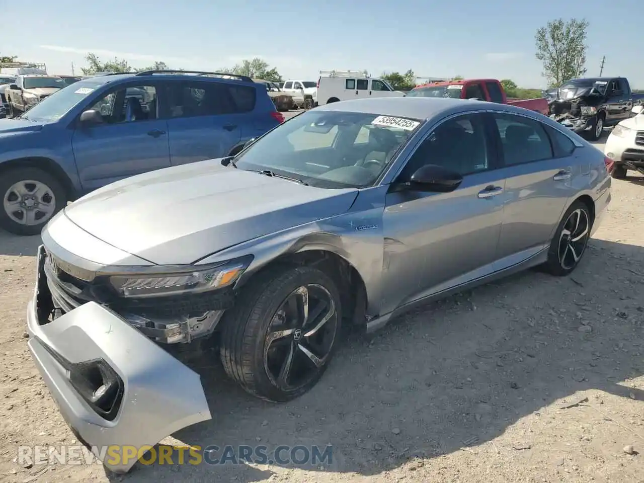 1 Photograph of a damaged car 1HGCV3F27NA025263 HONDA ACCORD 2022