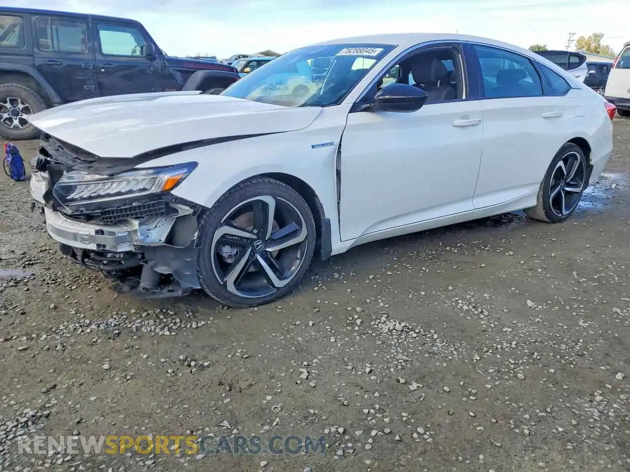 1 Photograph of a damaged car 1HGCV3F27NA034335 HONDA ACCORD 2022