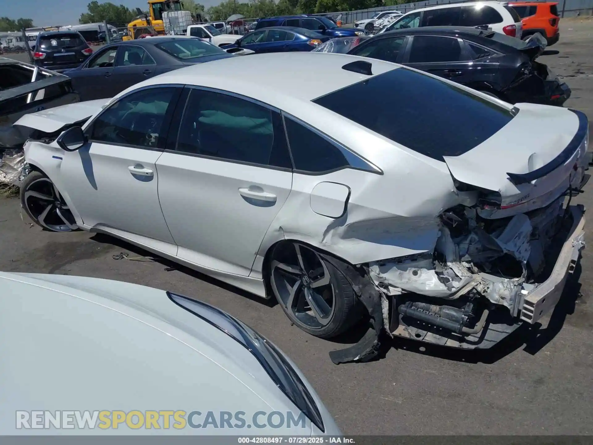 3 Photograph of a damaged car 1HGCV3F28NA025384 HONDA ACCORD 2022