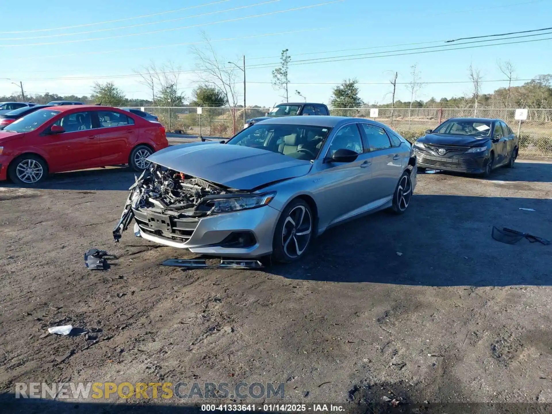 2 Фотография поврежденного автомобиля 1HGCV3F28NA038541 HONDA ACCORD 2022