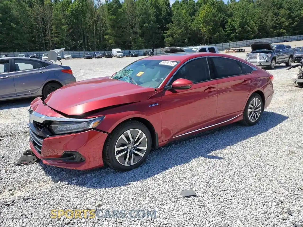 1 Photograph of a damaged car 1HGCV3F50NA016169 HONDA ACCORD 2022