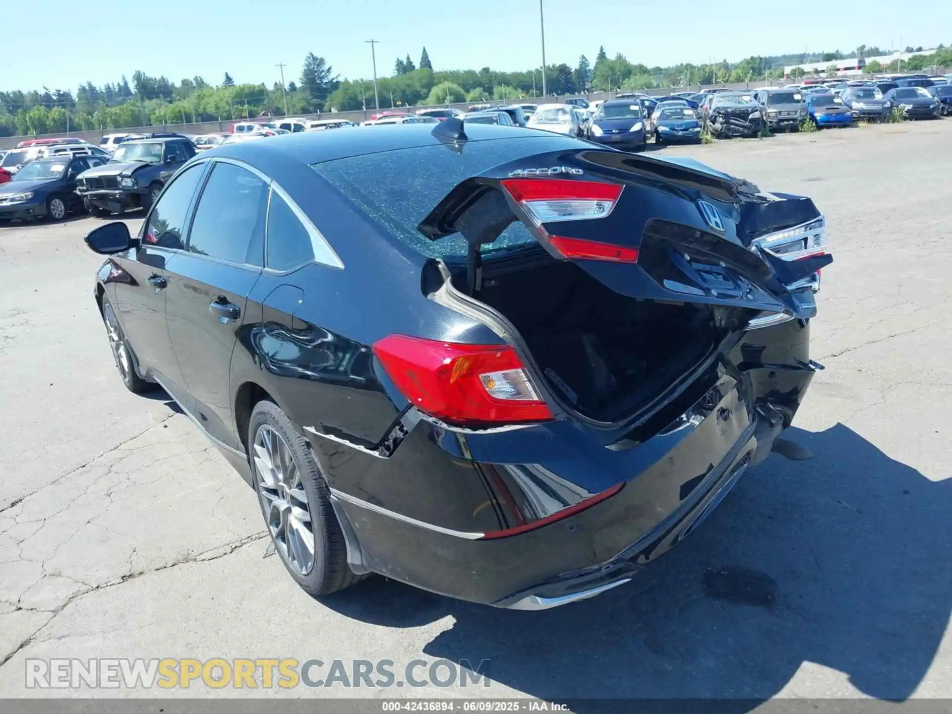 3 fotografías del automóvil dañado 1HGCV3F58NA019403 HONDA ACCORD 2022