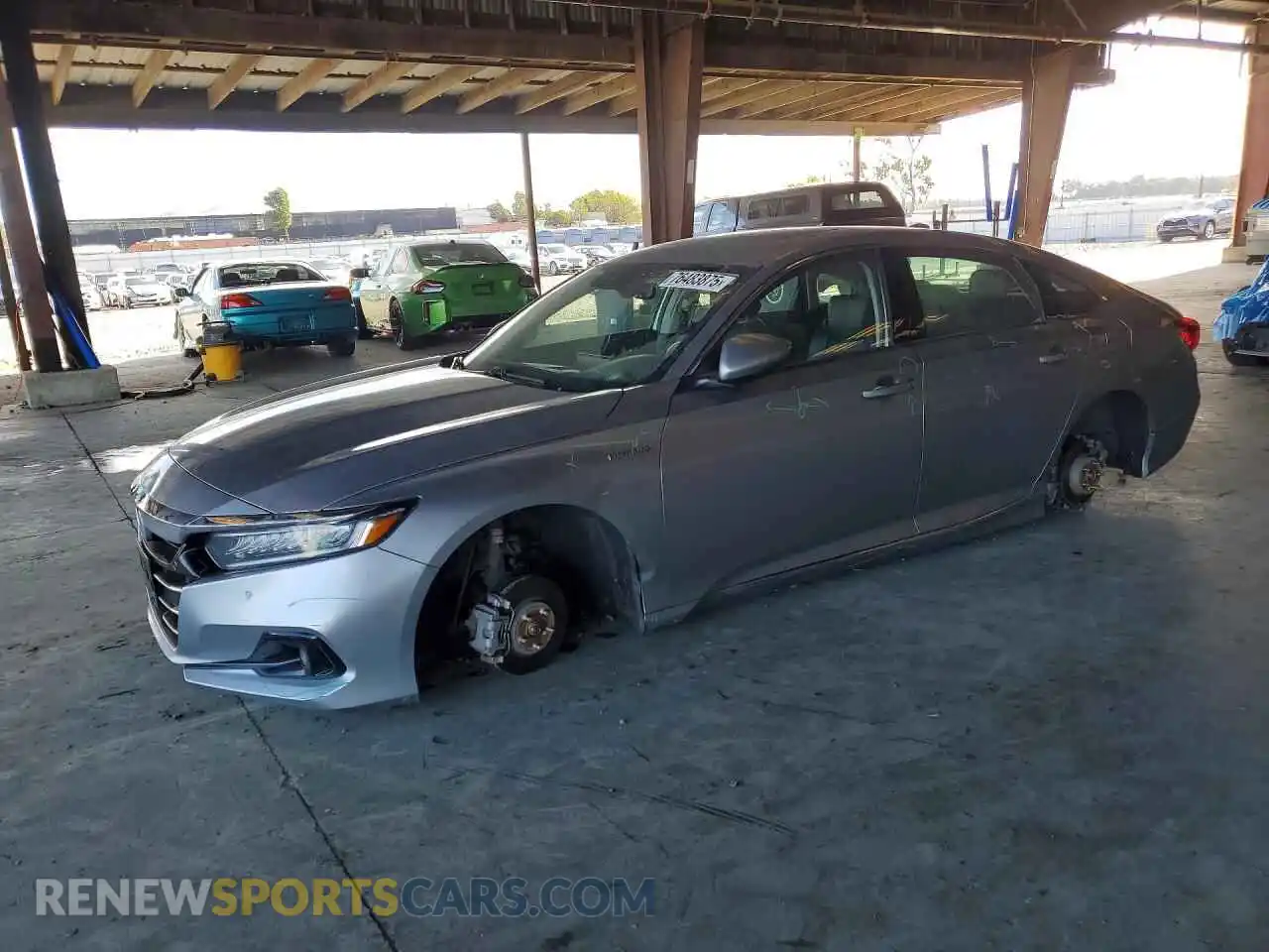1 Photograph of a damaged car 1HGCV3F90NA016272 HONDA ACCORD 2022