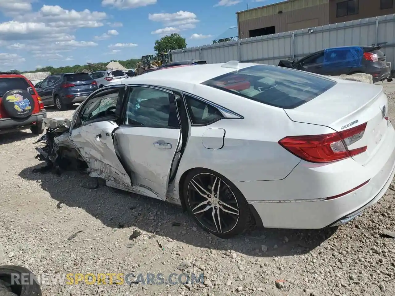 2 Photograph of a damaged car 1HGCV3F91NA025238 HONDA ACCORD 2022