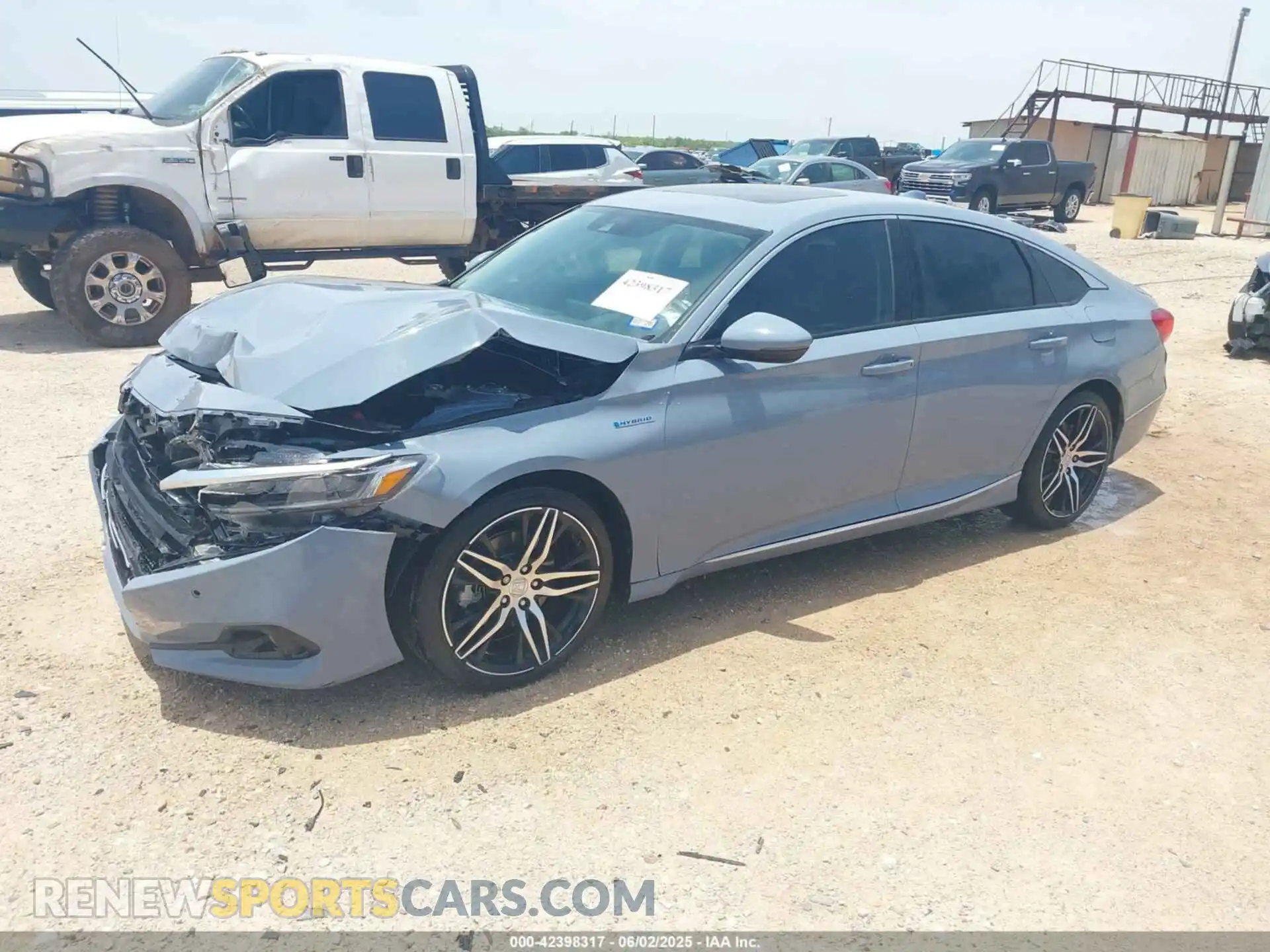 2 Photograph of a damaged car 1HGCV3F96NA025493 HONDA ACCORD 2022