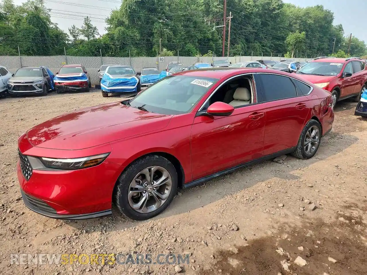 1 Photograph of a damaged car 1HGCY1F36PA058245 HONDA ACCORD 2023