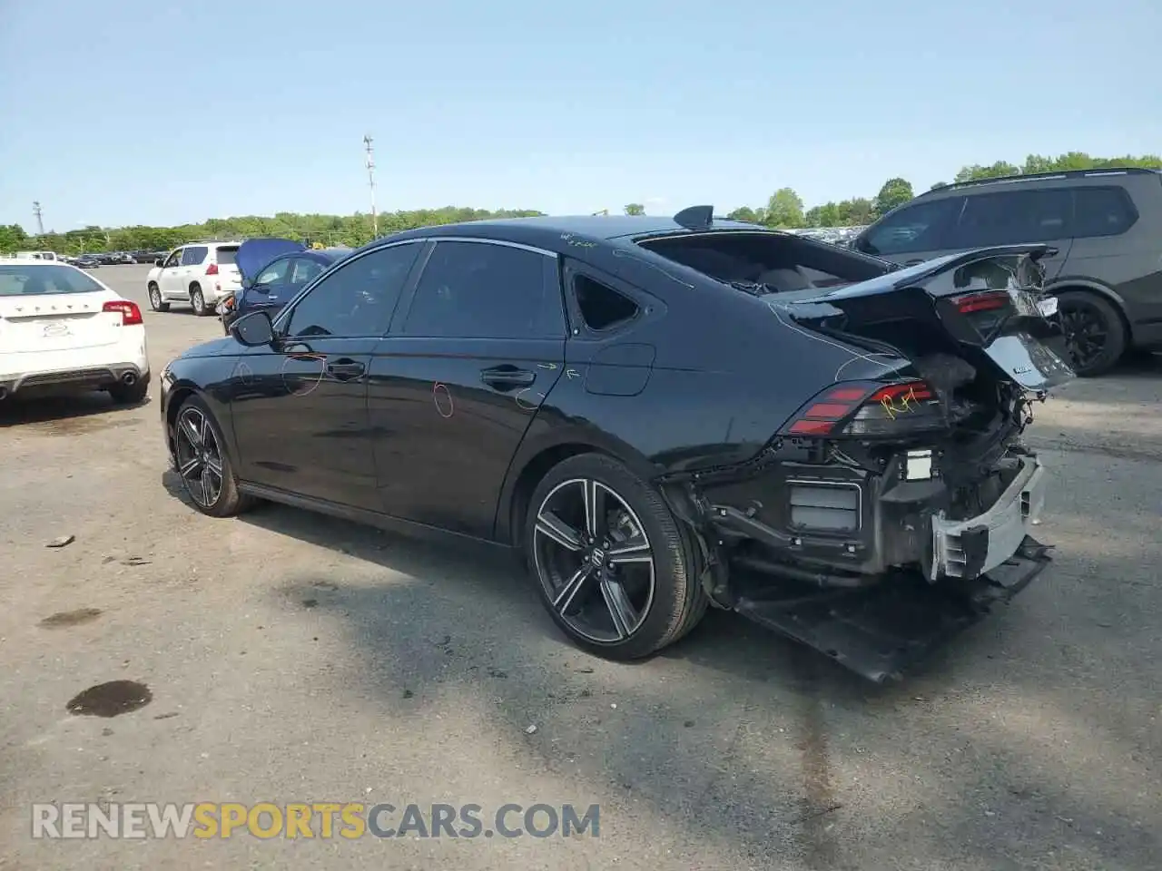 2 fotografías del automóvil dañado 1HGCY2F57RA082807 HONDA ACCORD 2024