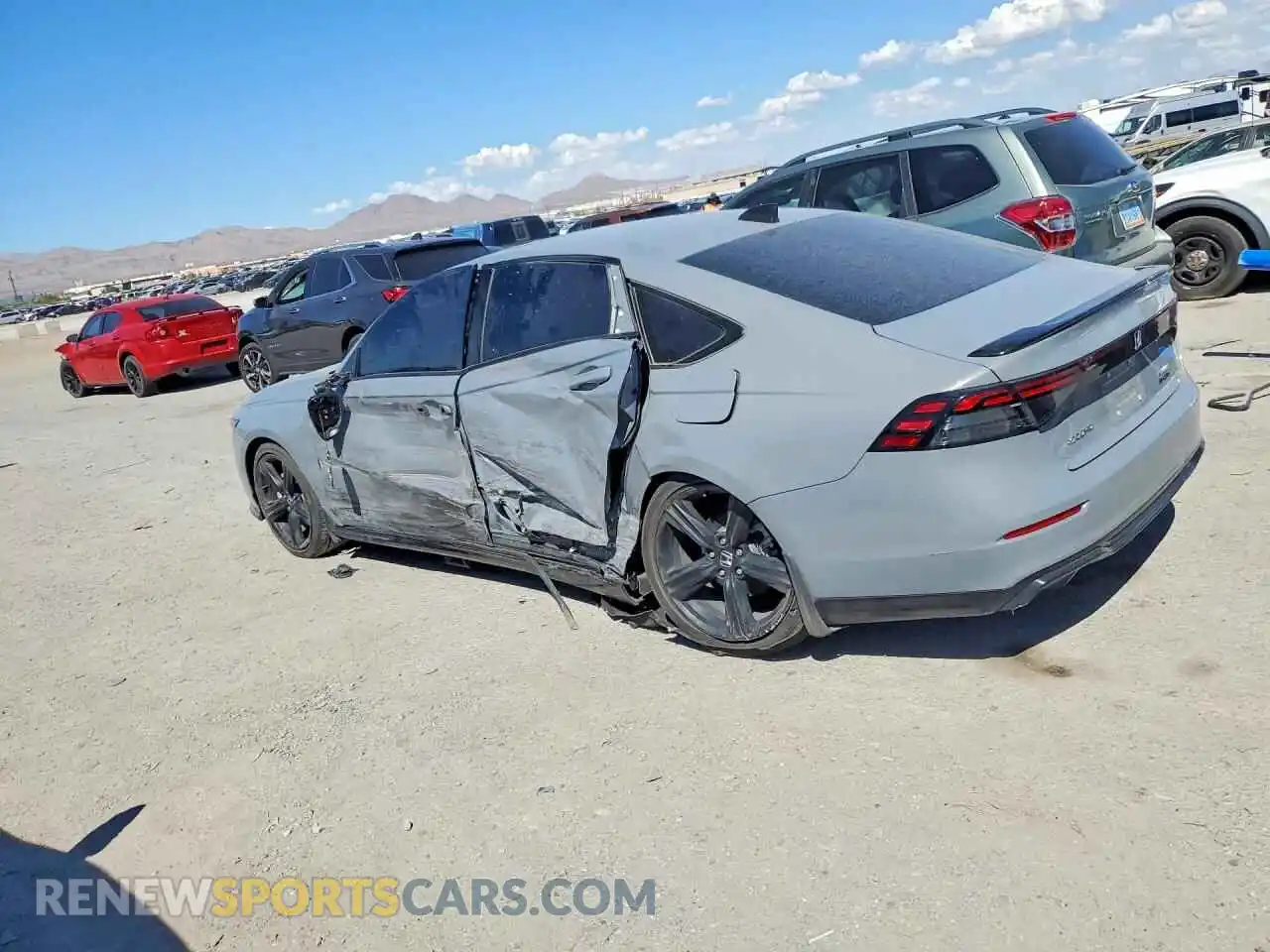 2 fotografías del automóvil dañado 1HGCY2F71RA030686 HONDA ACCORD 2024