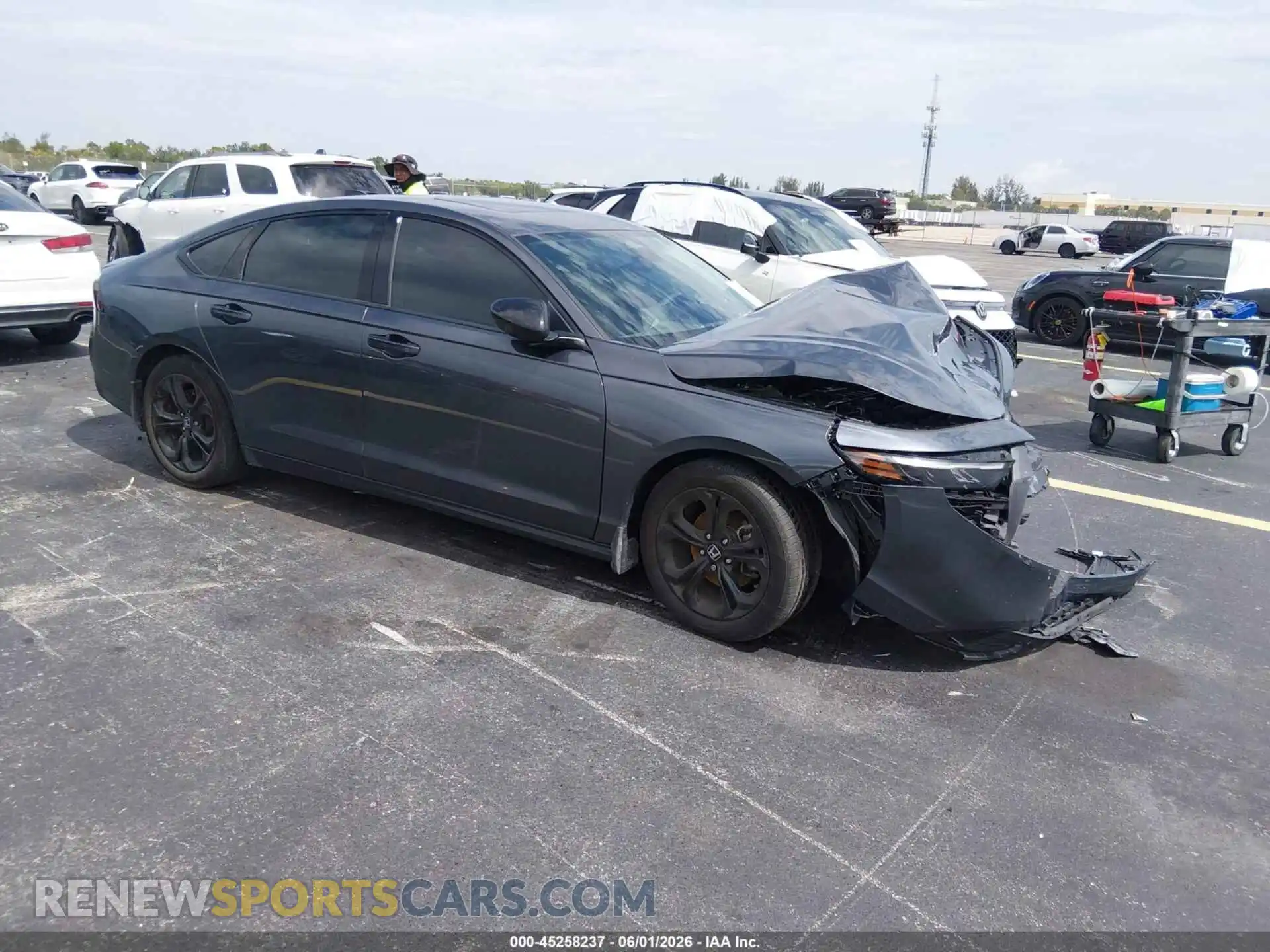 1 Photograph of a damaged car 1HGCY1F41SA020052 HONDA ACCORD 2025