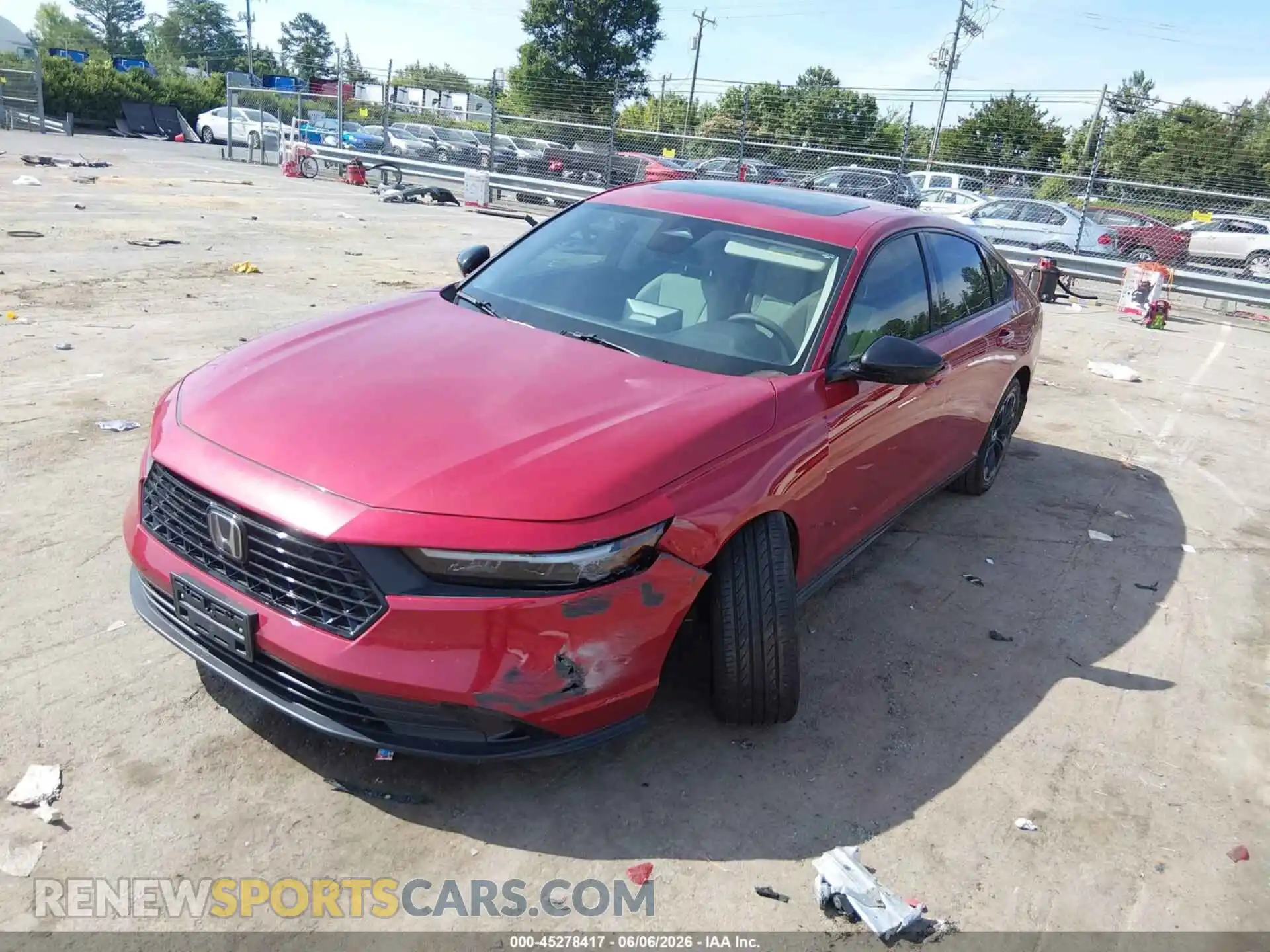 2 fotografías del automóvil dañado 1HGCY1F47SA004812 HONDA ACCORD 2025