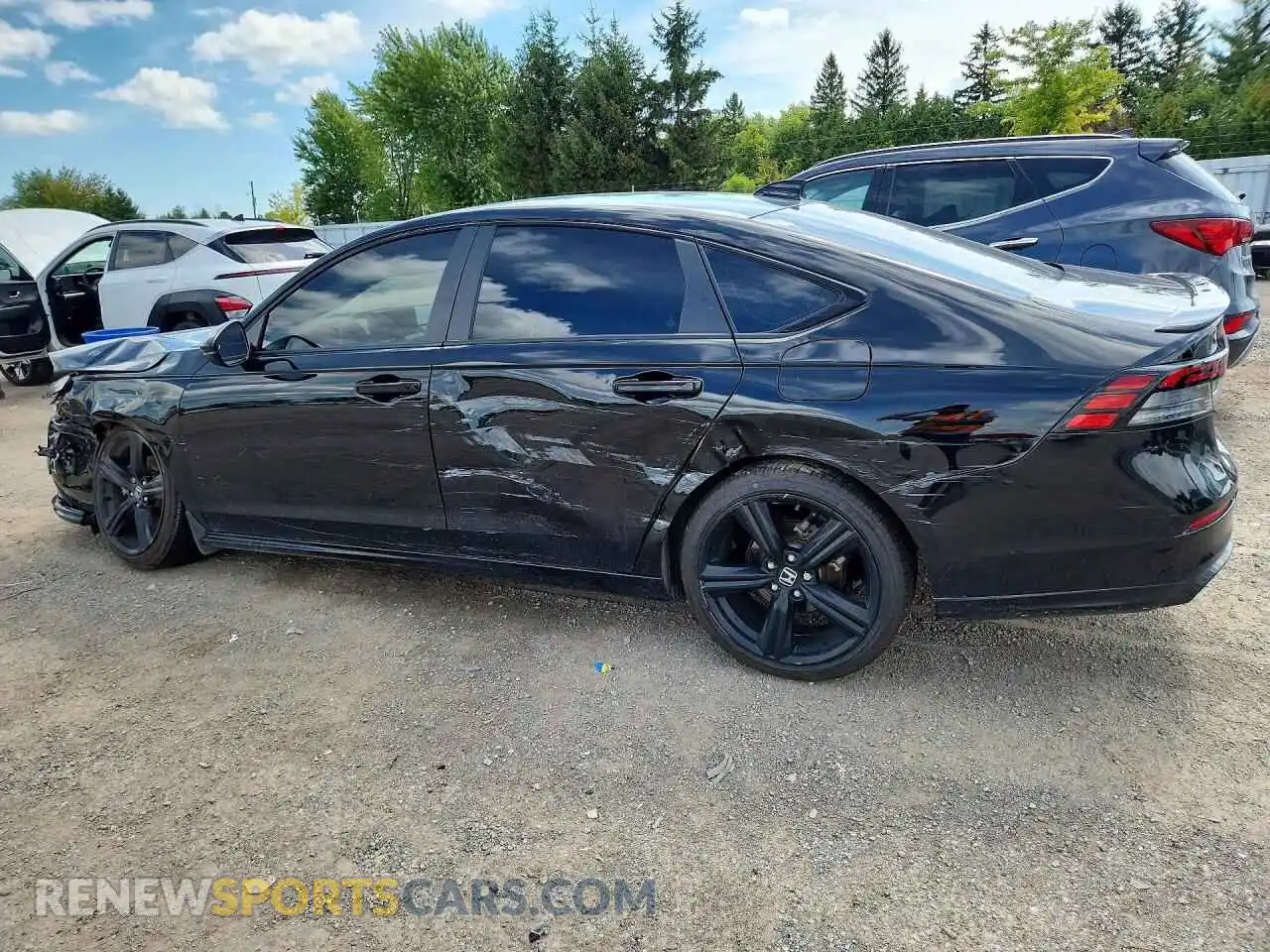 2 fotografías del automóvil dañado 1HGCY2F73SA801509 HONDA ACCORD 2025