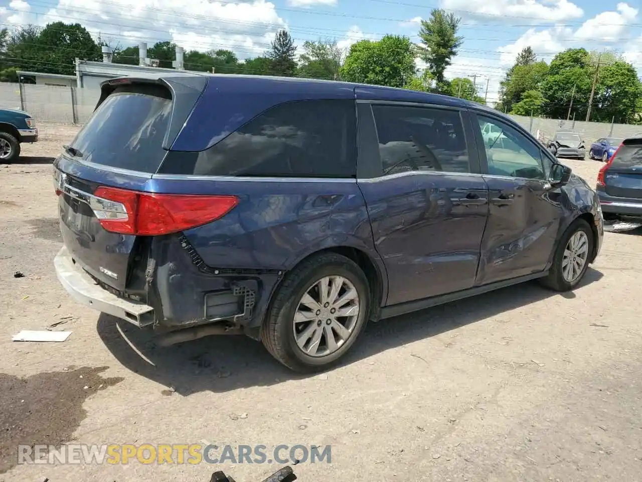 3 Photograph of a damaged car 5FNRL6H28KB027071 HONDA All Models 2019