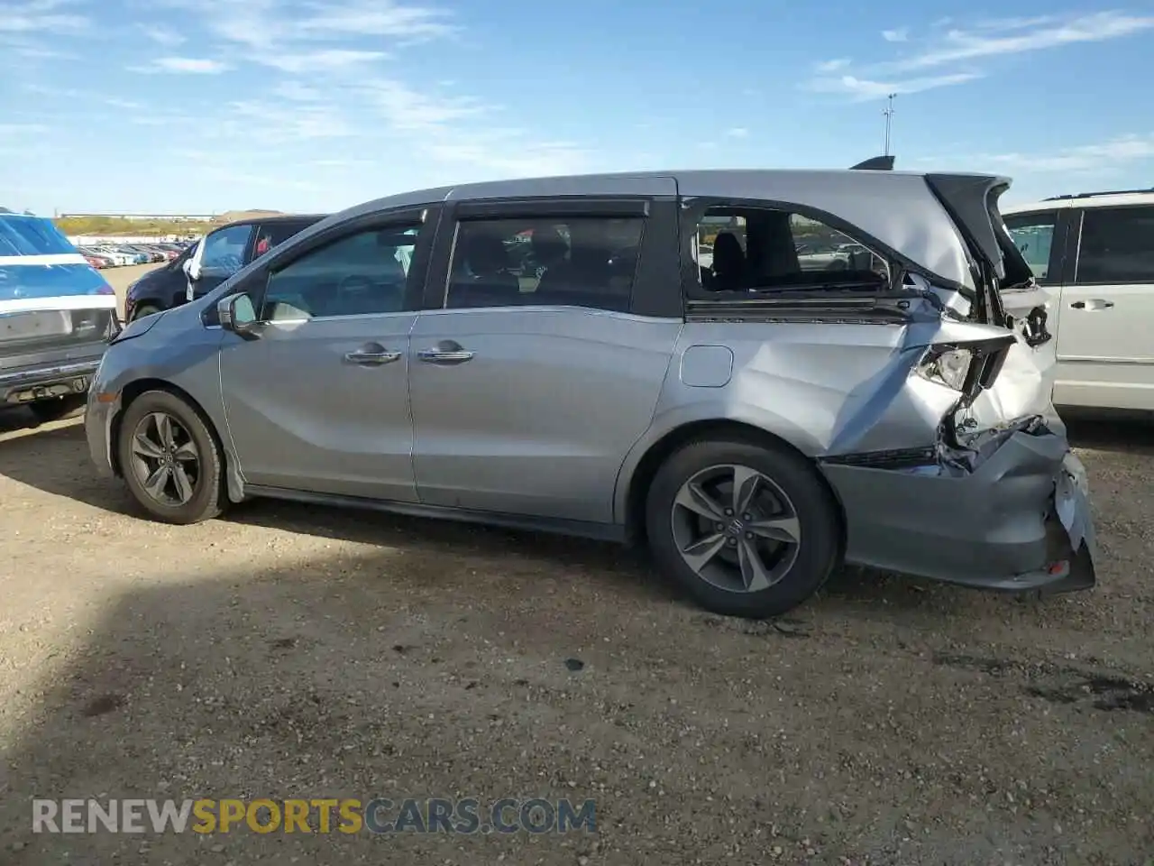 2 Photograph of a damaged car 5FNRL6H49KB501188 HONDA All Models 2019