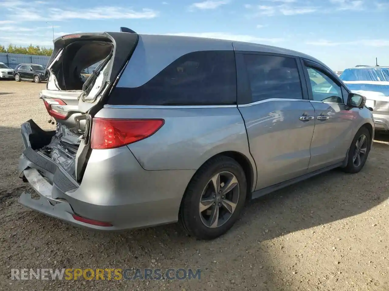 3 Photograph of a damaged car 5FNRL6H49KB501188 HONDA All Models 2019