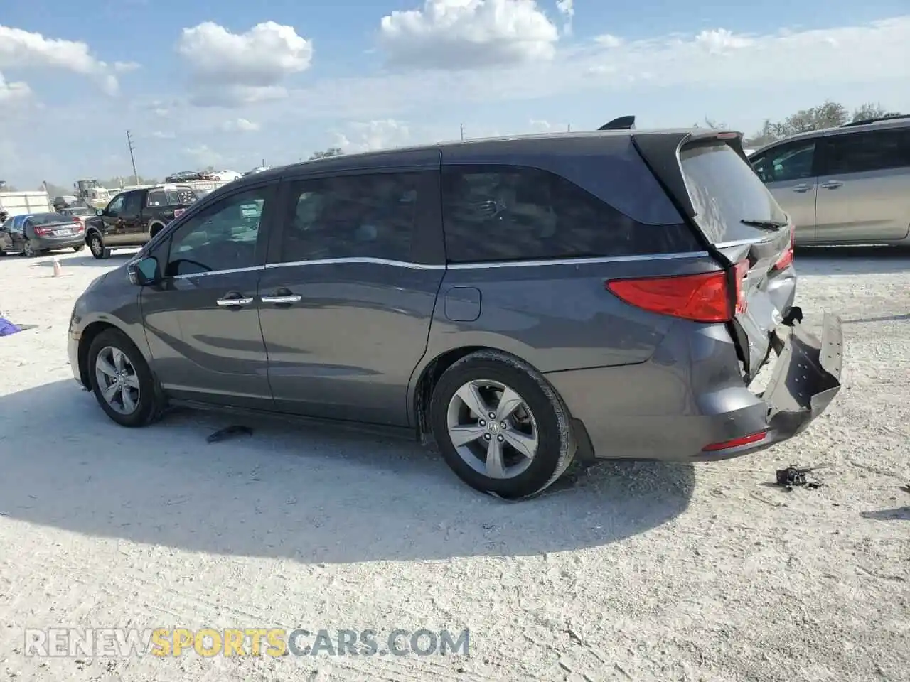 2 Photograph of a damaged car 5FNRL6H50KB010498 HONDA All Models 2019