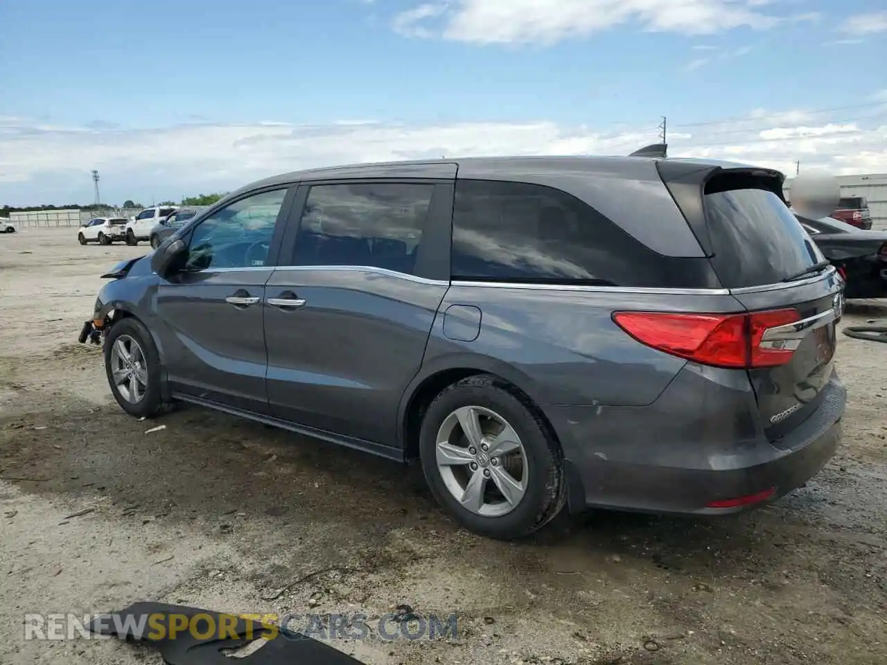 2 Photograph of a damaged car 5FNRL6H51KB056583 HONDA All Models 2019