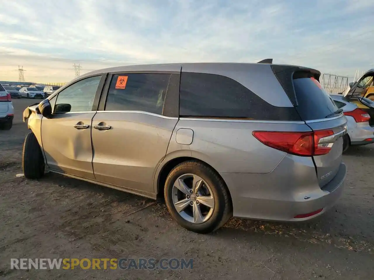 2 Photograph of a damaged car 5FNRL6H52KB028288 HONDA All Models 2019