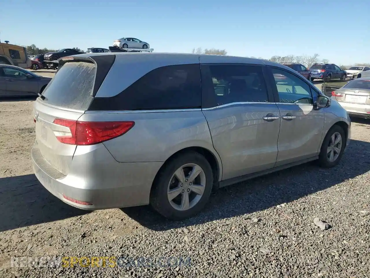 3 fotografías del automóvil dañado 5FNRL6H57KB032577 HONDA All Models 2019