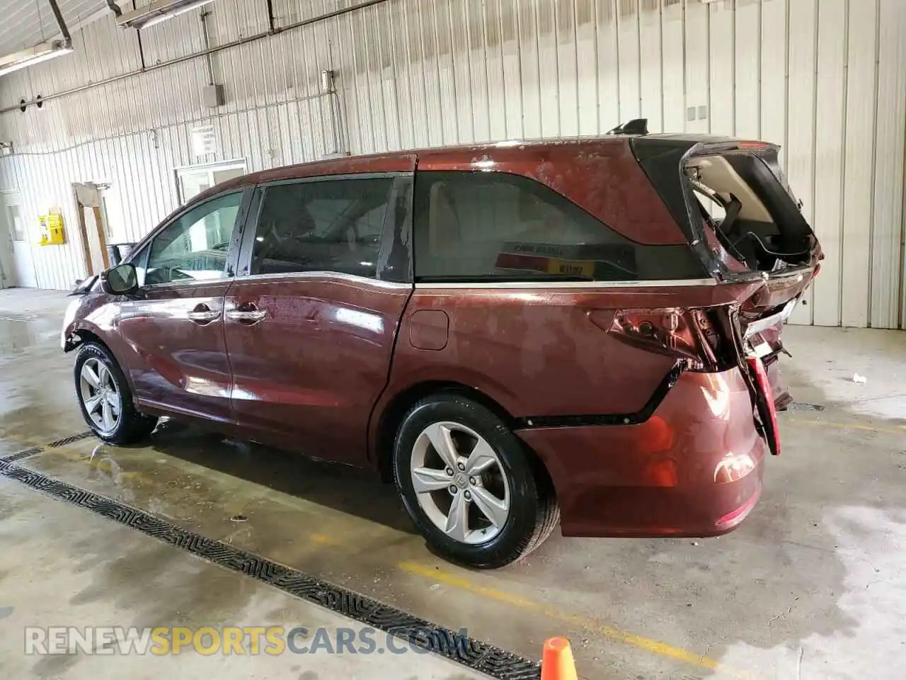 2 Photograph of a damaged car 5FNRL6H58KB043054 HONDA All Models 2019