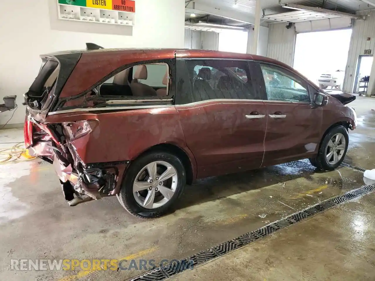 3 Photograph of a damaged car 5FNRL6H58KB043054 HONDA All Models 2019