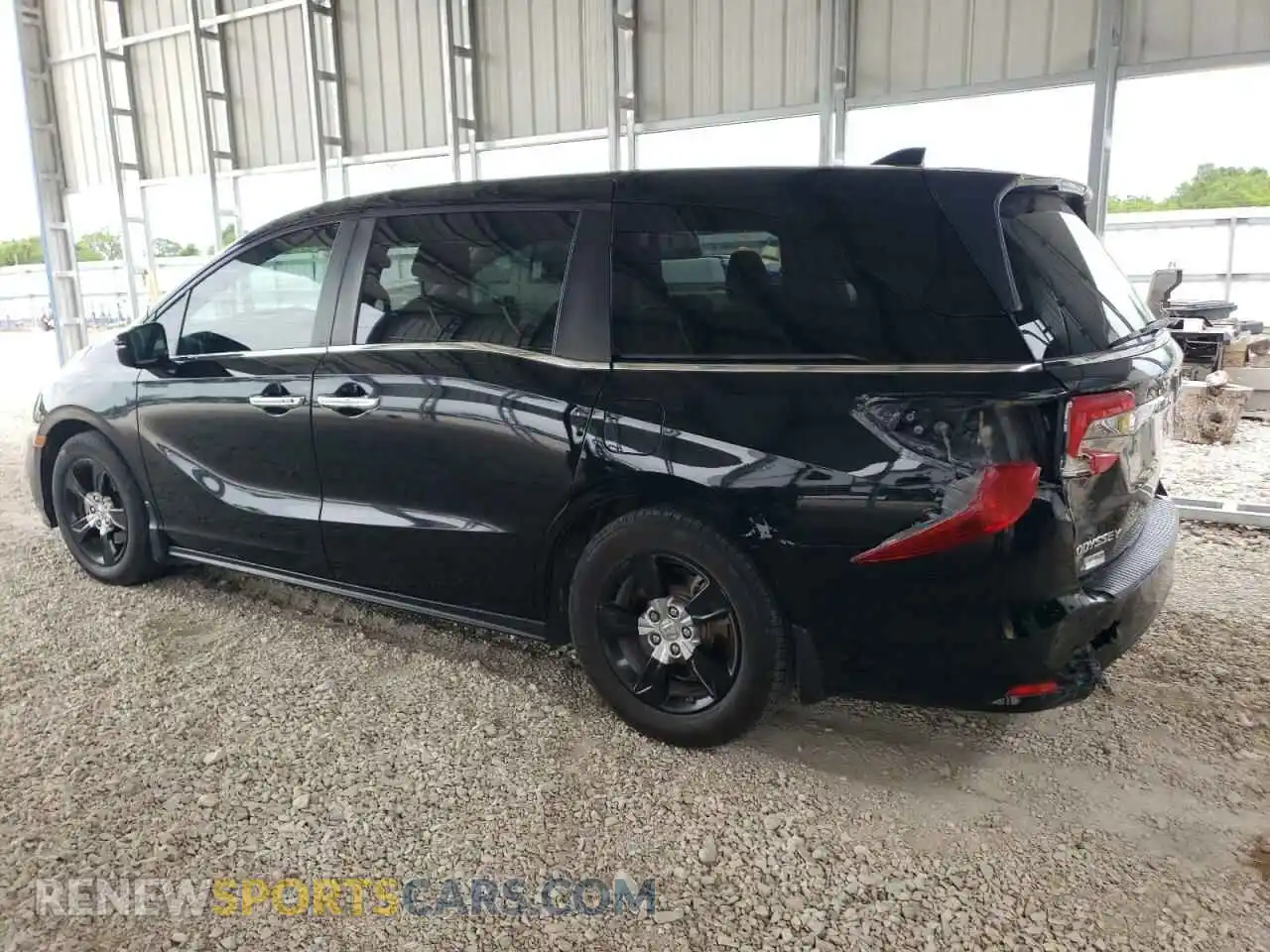 2 Photograph of a damaged car 5FNRL6H59KB025131 HONDA All Models 2019