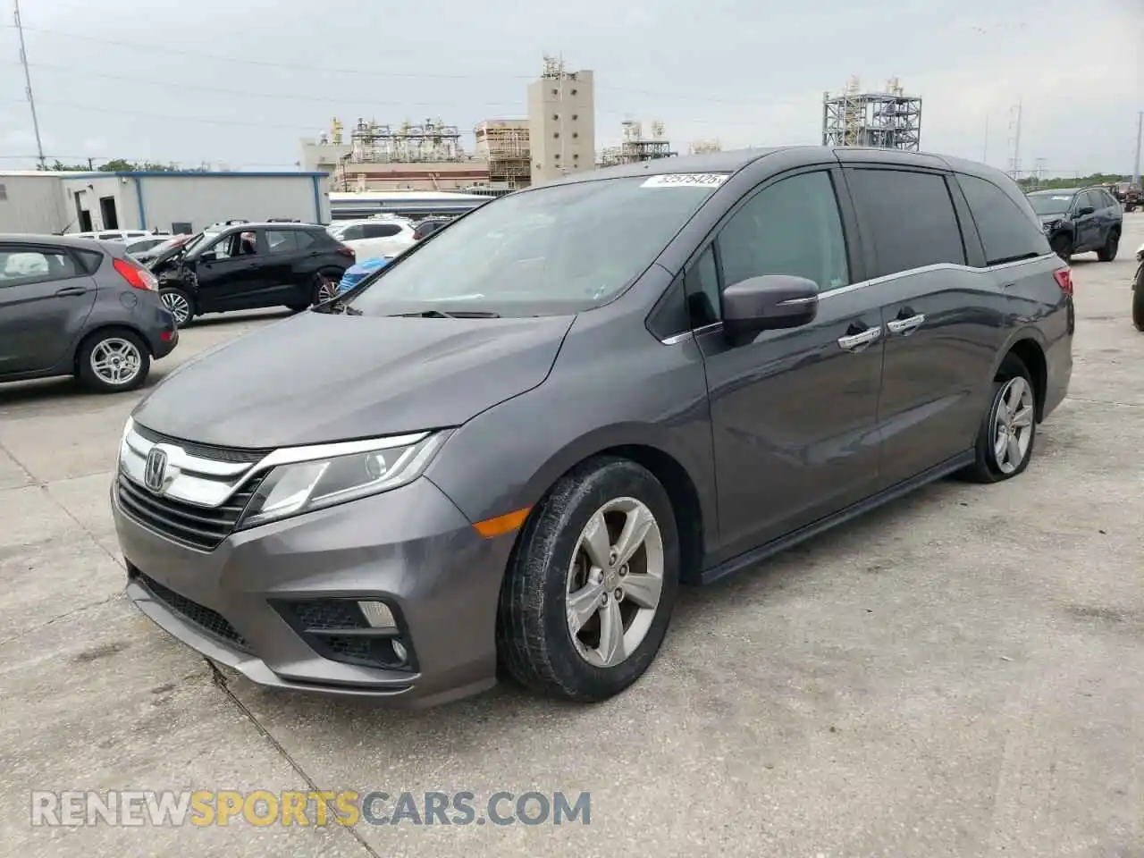1 Photograph of a damaged car 5FNRL6H5XKB051169 HONDA All Models 2019