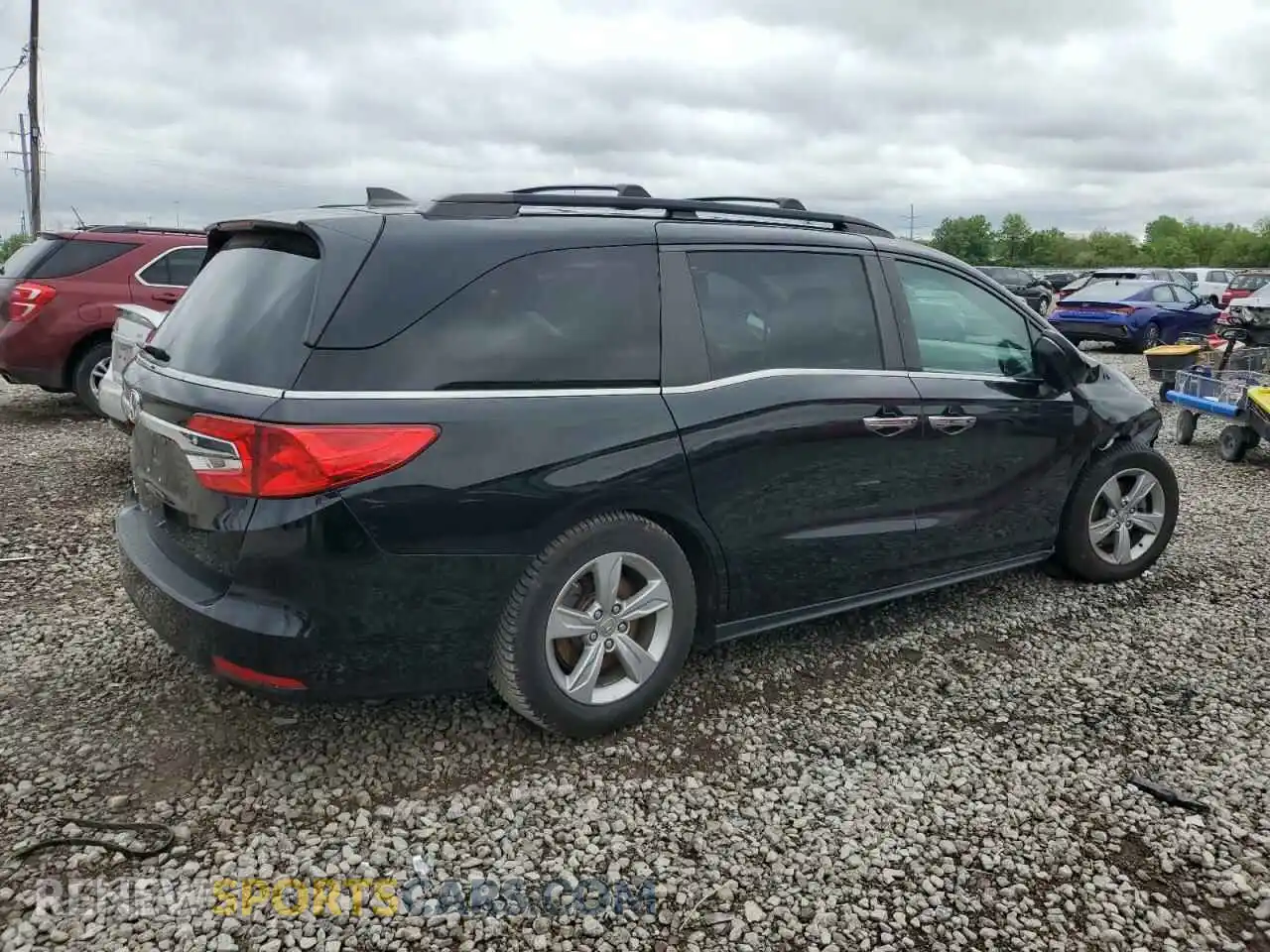 3 Photograph of a damaged car 5FNRL6H70KB038738 HONDA All Models 2019