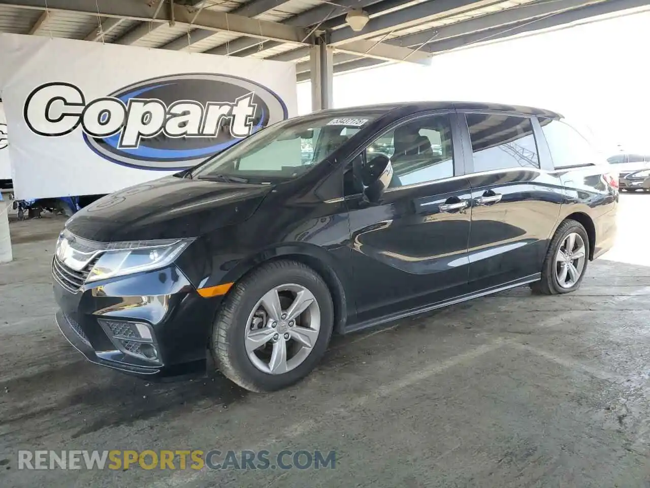 1 Photograph of a damaged car 5FNRL6H71KB029661 HONDA All Models 2019