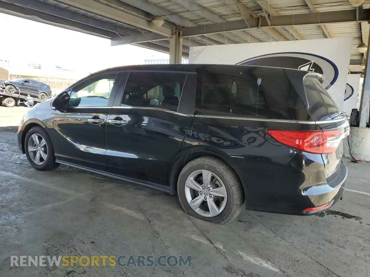 2 Photograph of a damaged car 5FNRL6H71KB029661 HONDA All Models 2019