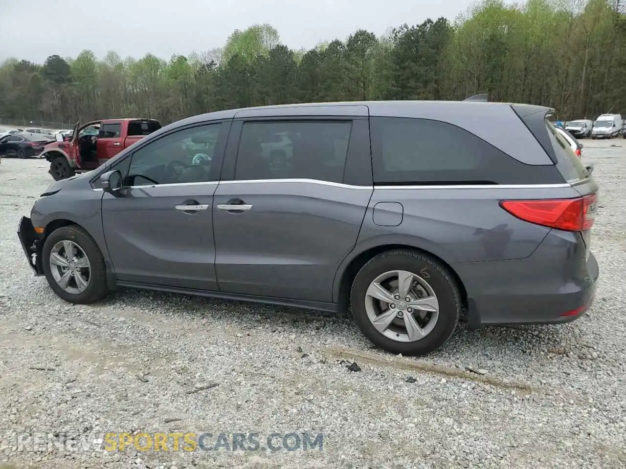 2 Photograph of a damaged car 5FNRL6H74KB123002 HONDA All Models 2019