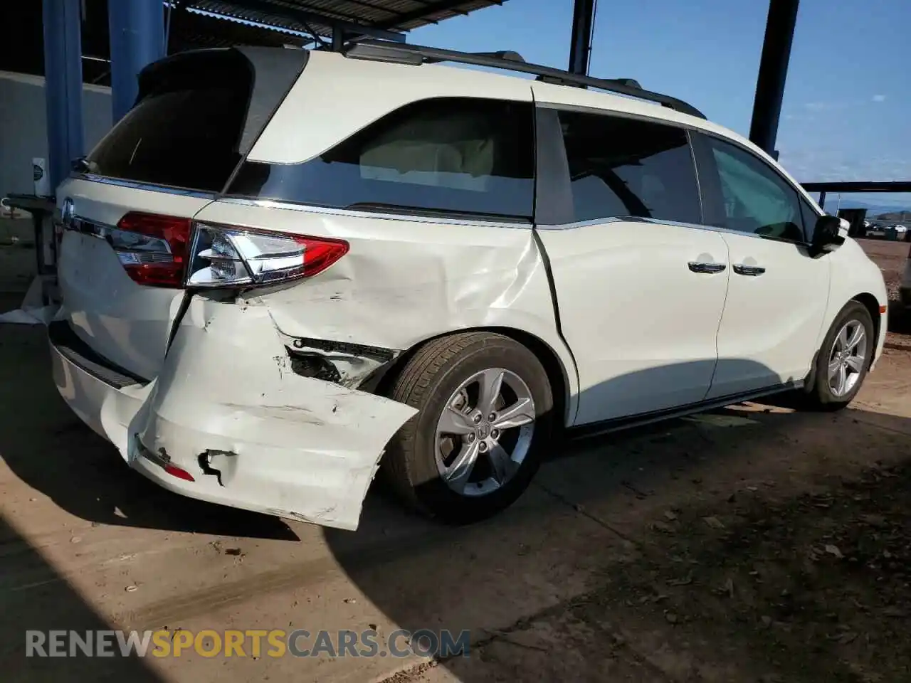 3 Photograph of a damaged car 5FNRL6H75KB062680 HONDA All Models 2019