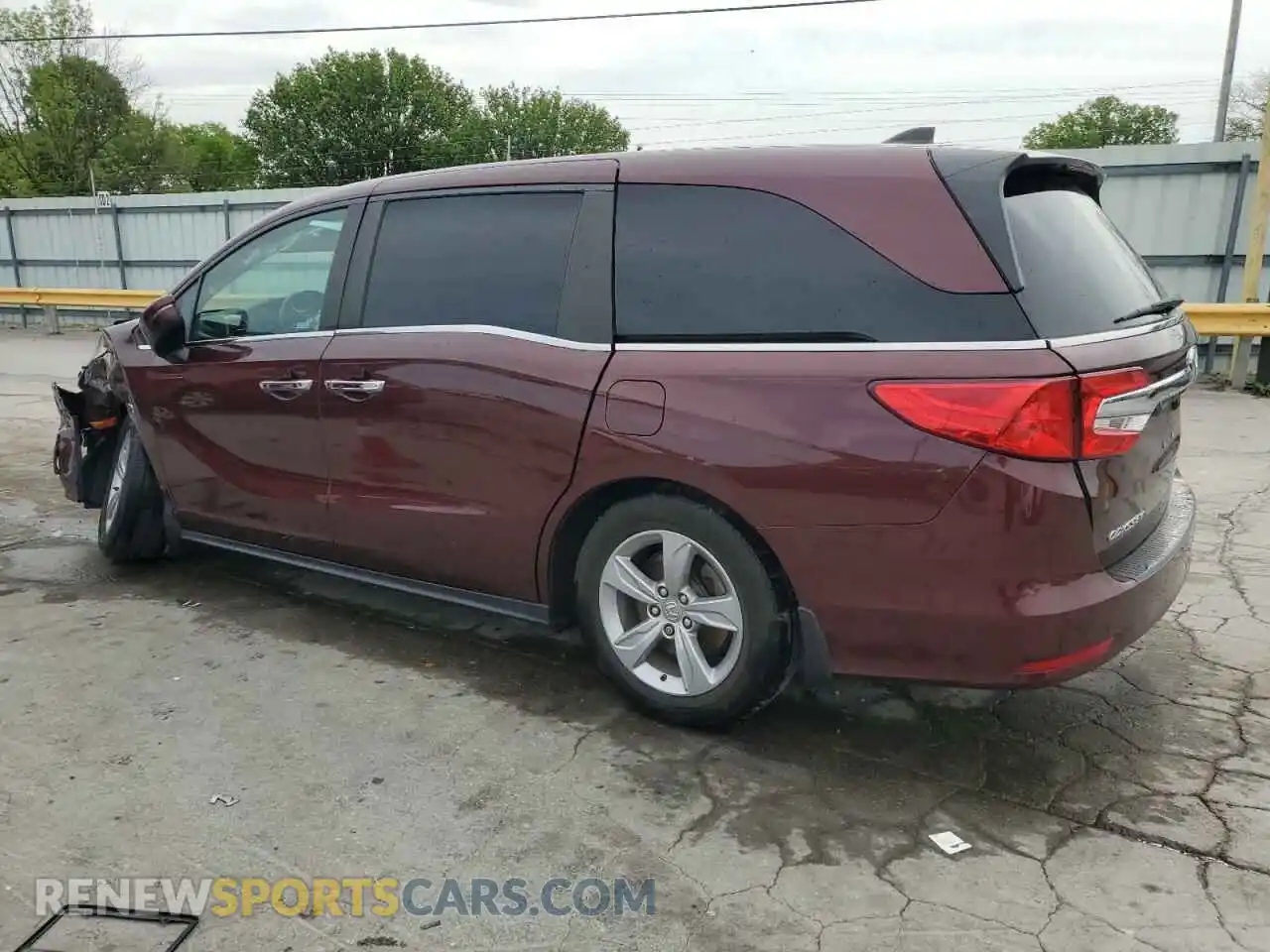 2 Photograph of a damaged car 5FNRL6H76KB020972 HONDA All Models 2019