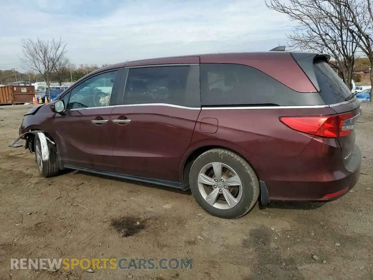 2 Photograph of a damaged car 5FNRL6H76KB084607 HONDA All Models 2019