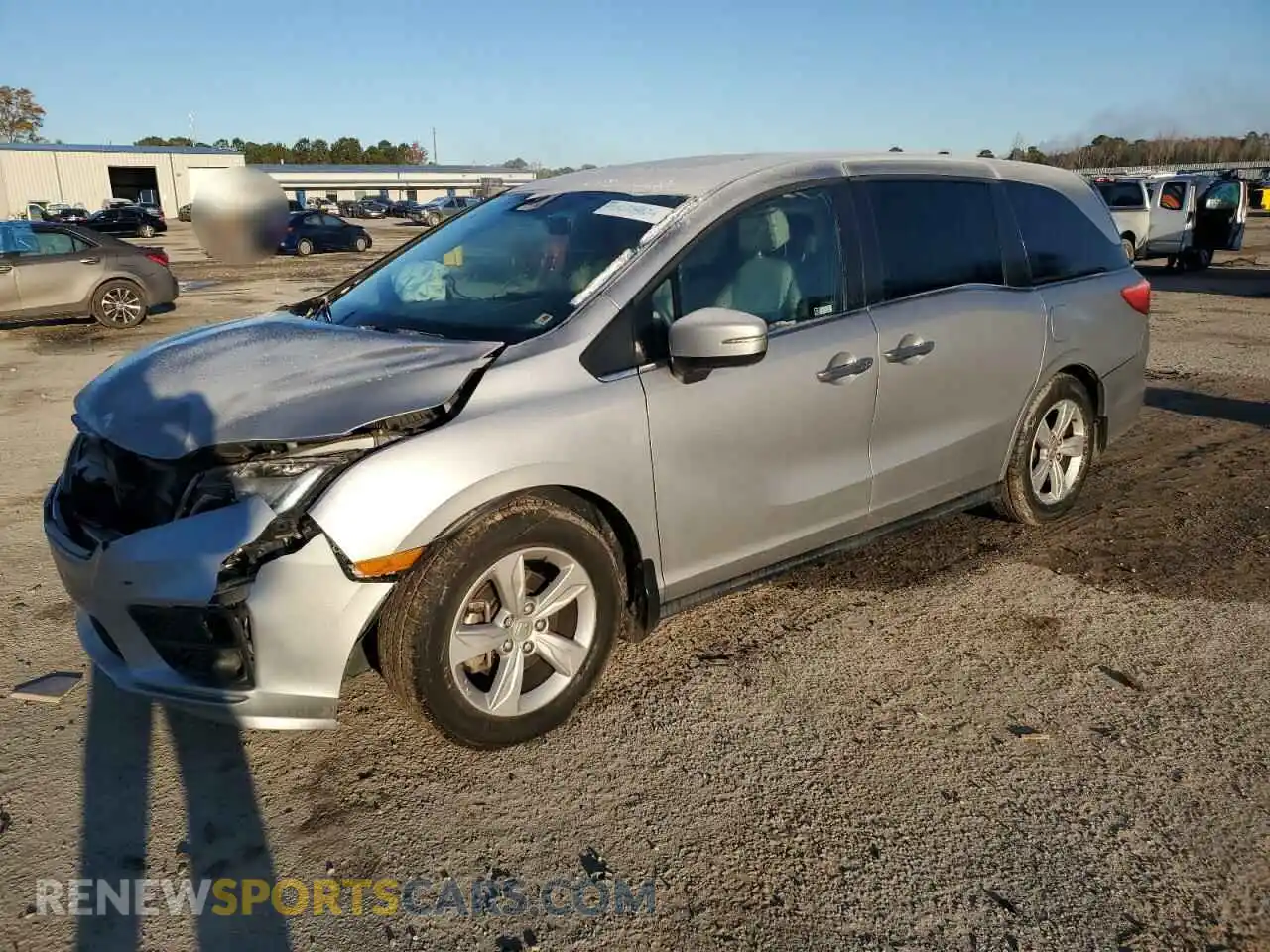 1 Photograph of a damaged car 5FNRL6H7XKB012910 HONDA All Models 2019