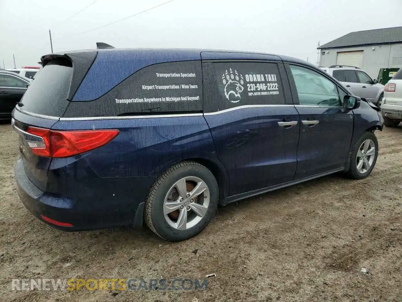 3 Photograph of a damaged car 5FNRL6H7XKB053649 HONDA All Models 2019