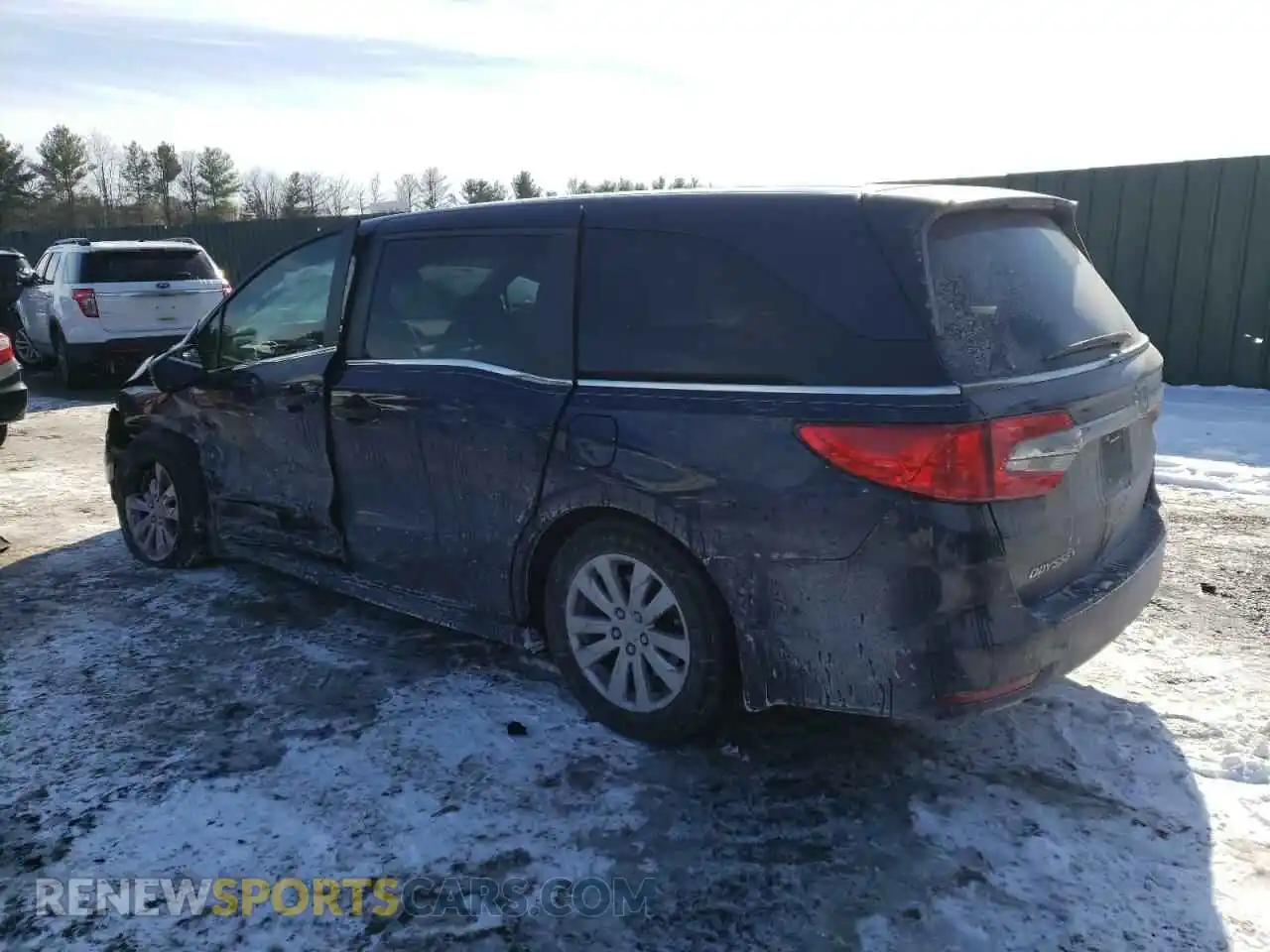 2 Photograph of a damaged car 5FNRL6H23LB034625 HONDA All Models 2020