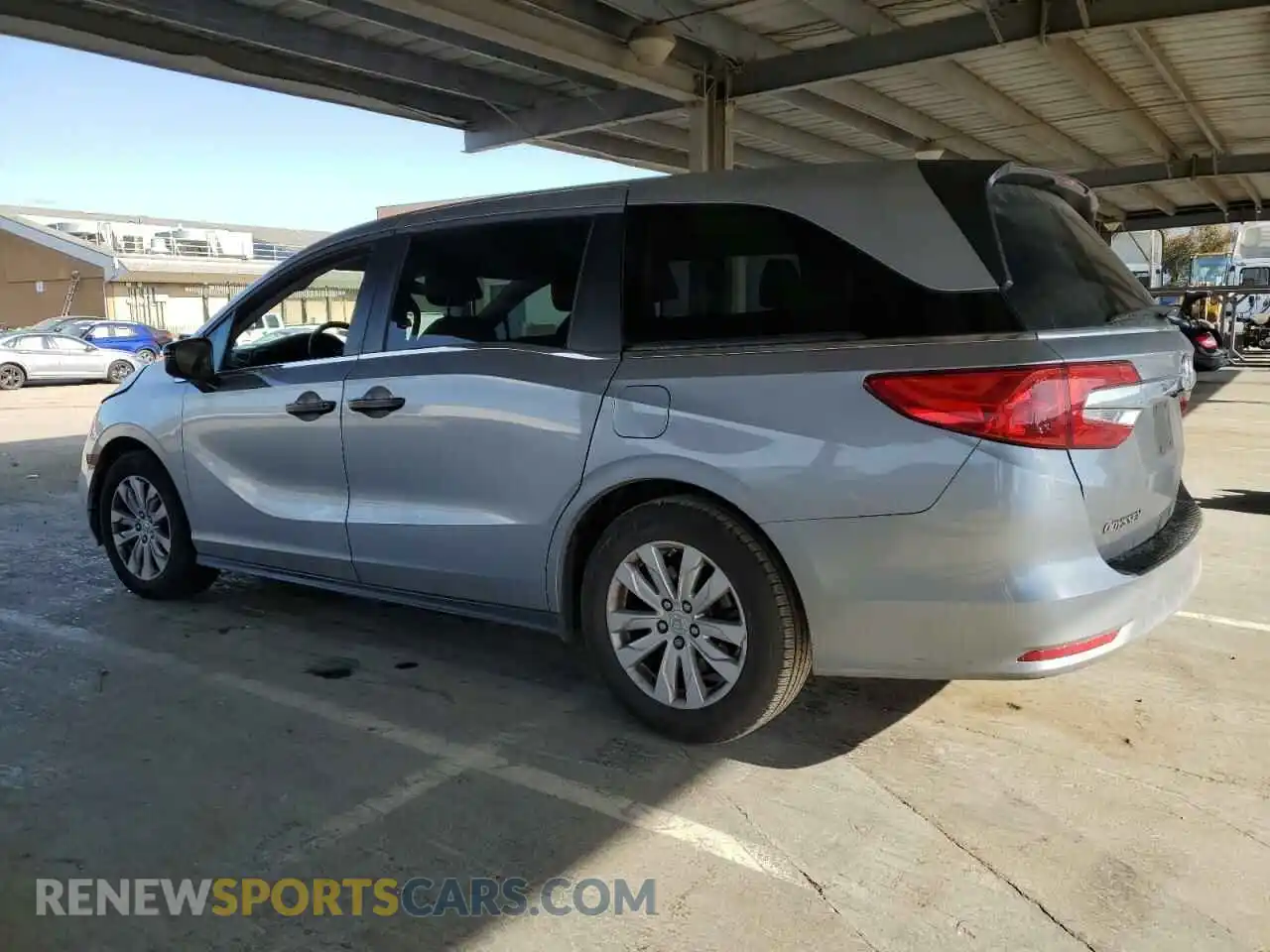 2 Photograph of a damaged car 5FNRL6H27LB033087 HONDA All Models 2020