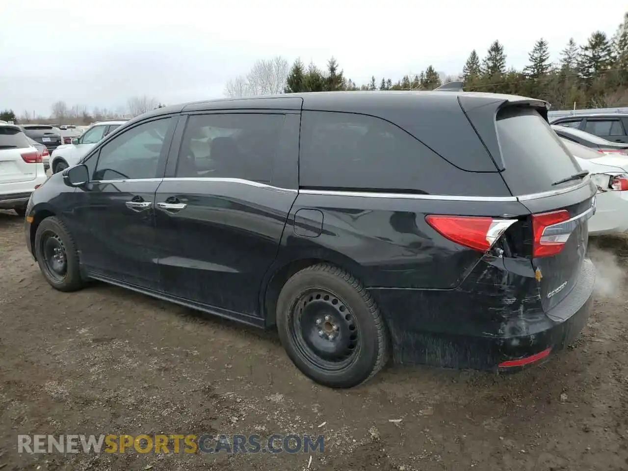 2 Photograph of a damaged car 5FNRL6H42LB505472 HONDA All Models 2020