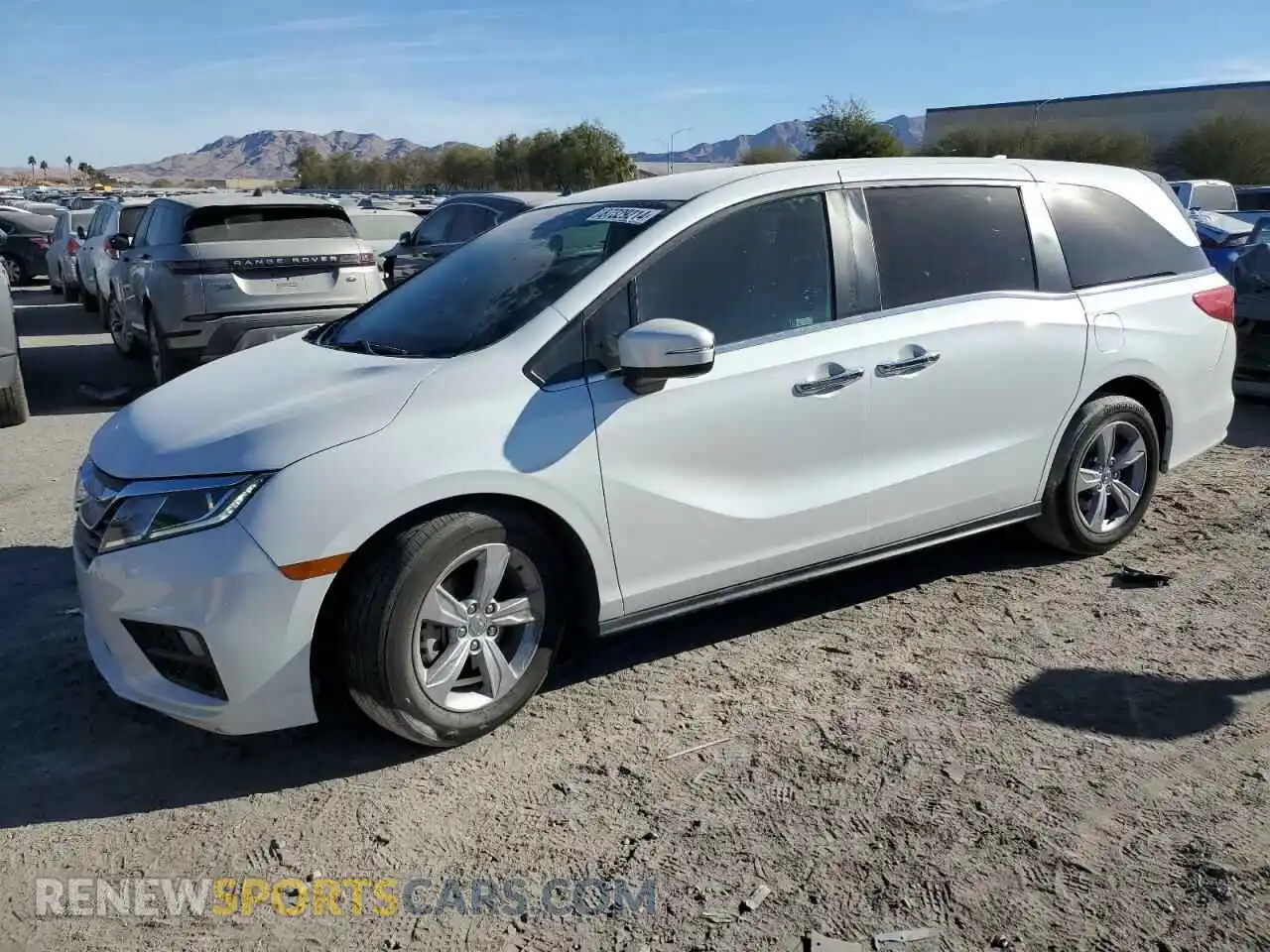 1 Photograph of a damaged car 5FNRL6H51LB073191 HONDA All Models 2020